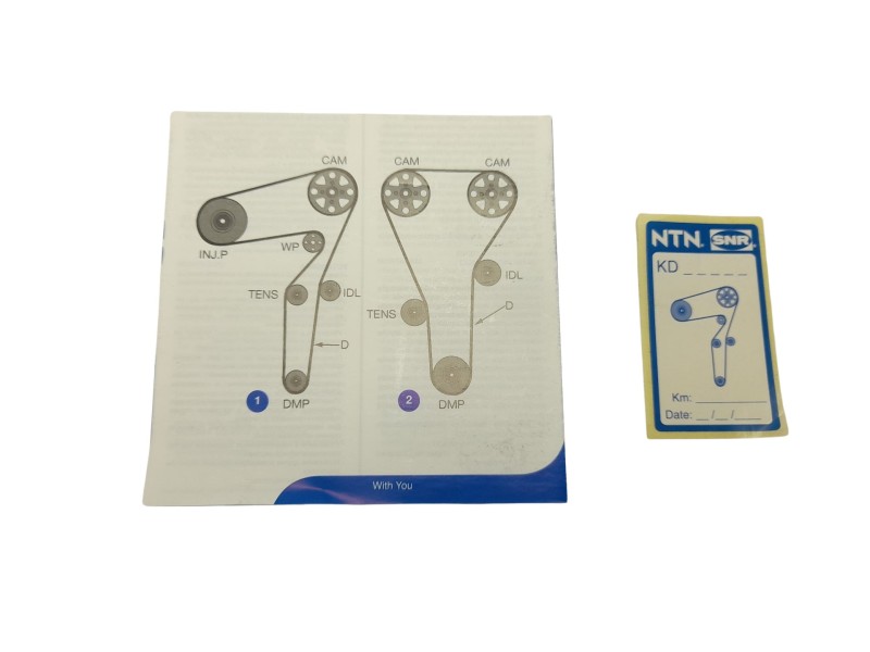 Recambio de kit distribucion para citroën saxo (s0, s1) 1.4 vts referencia OEM IAM 1611897880  SNRKDP459030