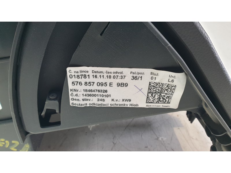 Recambio de guantera para cupra ateca (kh7, khp, kbp) 2.0 tsi 4drive referencia OEM IAM 576857095E  