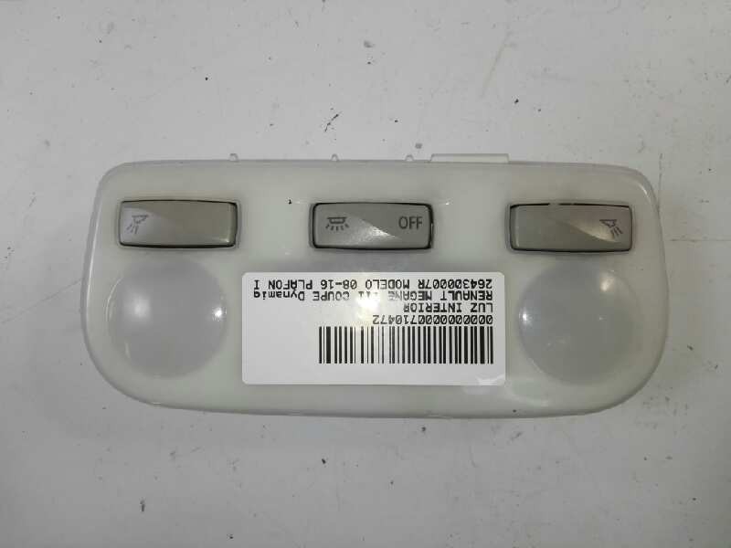 Recambio de luz interior para renault megane iii coupe dynamique referencia OEM IAM 264300007R  