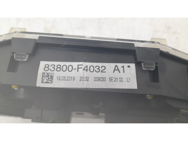 Recambio de cuadro instrumentos para toyota c-hr (_x1_) 1.8 hybrid (zyx10_, zyx11_) referencia OEM IAM 83800F4032  