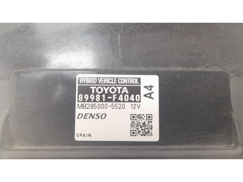 Recambio de modulo electronico para toyota c-hr (_x1_) 1.8 hybrid (zyx10_, zyx11_) referencia OEM IAM 89981F4040  