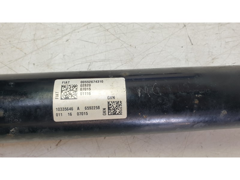 Recambio de transmision central para jeep renegade suv (bu, b1, bv) 2.0 crd 4x4 referencia OEM IAM 10335646  