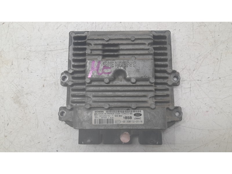 Recambio de centralita motor uce para ford fiesta v (jh_, jd_) 1.4 tdci referencia OEM IAM 2S6A12A650BG 5WS40027GT 
