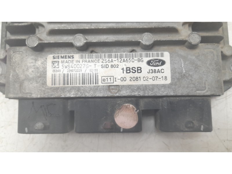 Recambio de centralita motor uce para ford fiesta v (jh_, jd_) 1.4 tdci referencia OEM IAM 2S6A12A650BG 5WS40027GT 