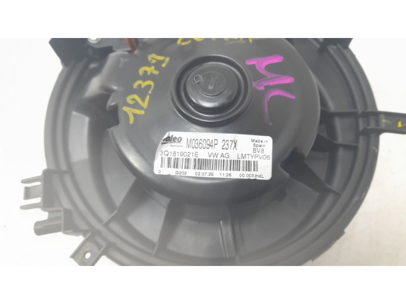 Recambio de ventilador calefaccion para cupra leon (kl1, ku1, kug) 1.5 tsi referencia OEM IAM 3Q1819021E M036094P 