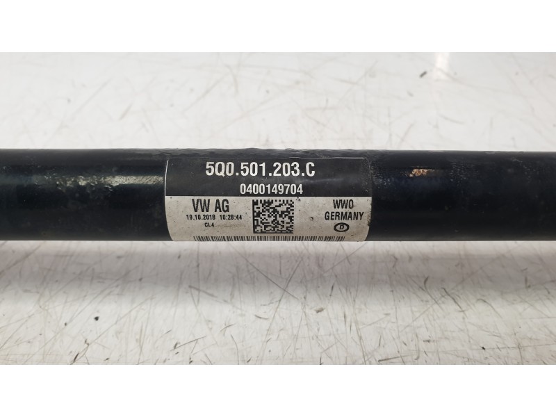 Recambio de transmision trasera izquierda para cupra ateca (kh7, khp, kbp) 2.0 tsi 4drive referencia OEM IAM 5Q0501203C  NPWVW16