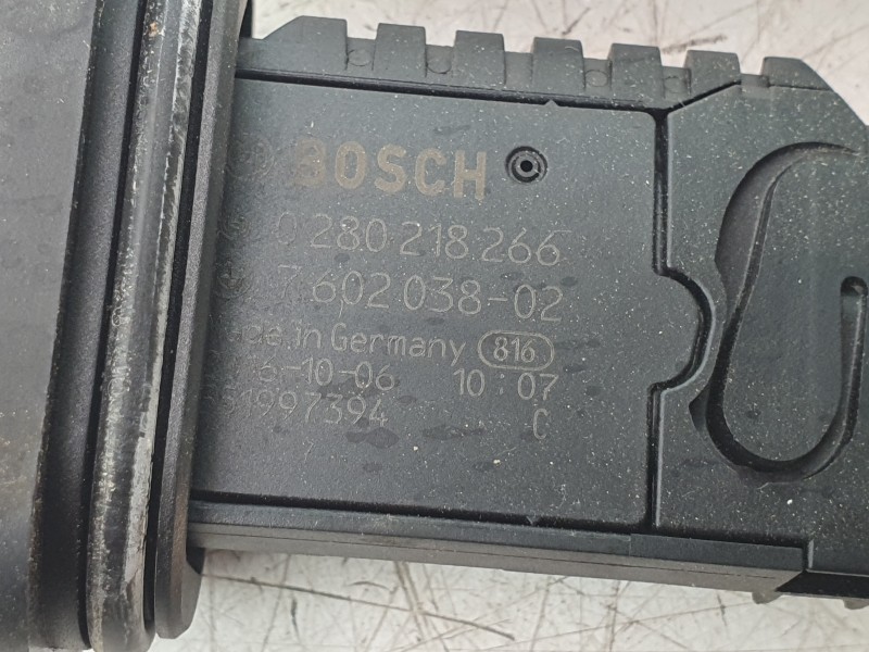 Recambio de caudalimetro para mini f56 cooper s referencia OEM IAM 7602038 0280218266 SNF220N57HQ/SNF220N57BM