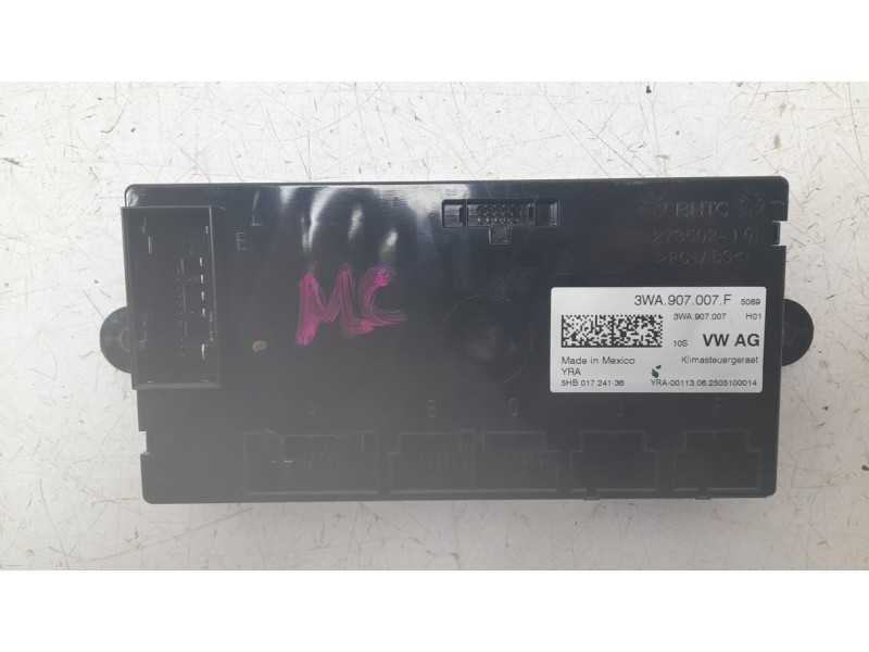 Recambio de modulo electronico para cupra leon (kl1, ku1, kug) 1.5 tsi referencia OEM IAM 3WA907007F  