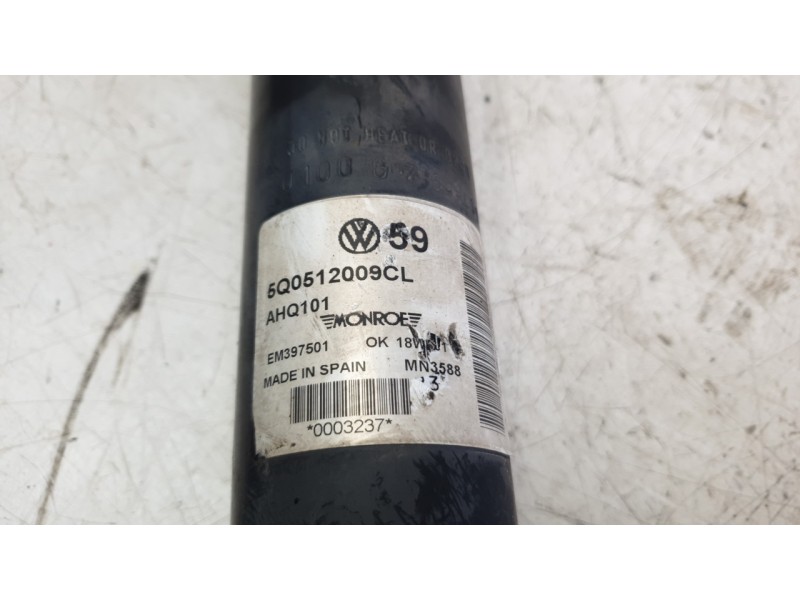 Recambio de amortiguador trasero derecho para cupra ateca (kh7, khp, kbp) 2.0 tsi 4drive referencia OEM IAM 5Q0512009CL  