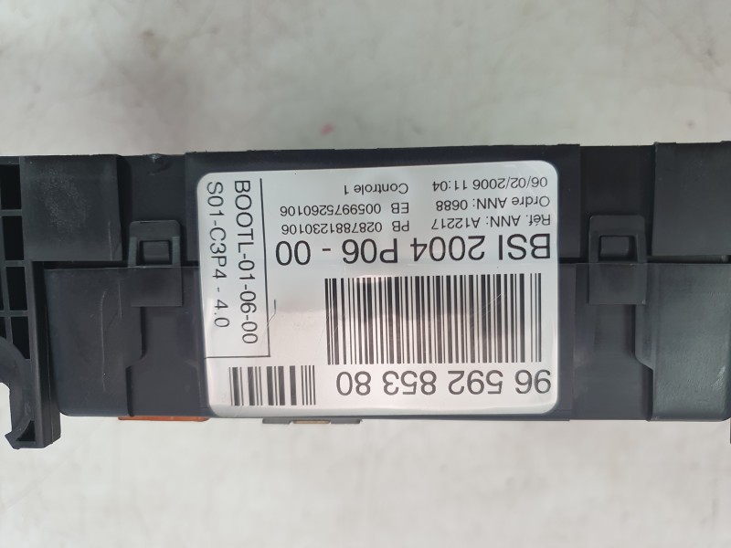 Recambio de caja reles / fusibles para citroën c3 i (fc_, fn_) 1.4 hdi referencia OEM IAM 9659285380 BSI2004P0600 