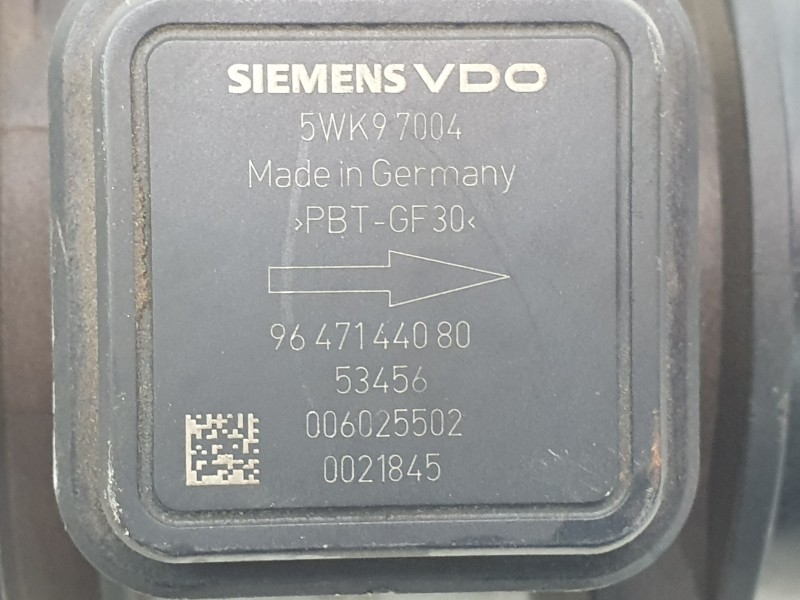 Recambio de caudalimetro para citroën c3 i (fc_, fn_) 1.4 hdi referencia OEM IAM 9647144080  MMF710027HQ/MMF710027FV