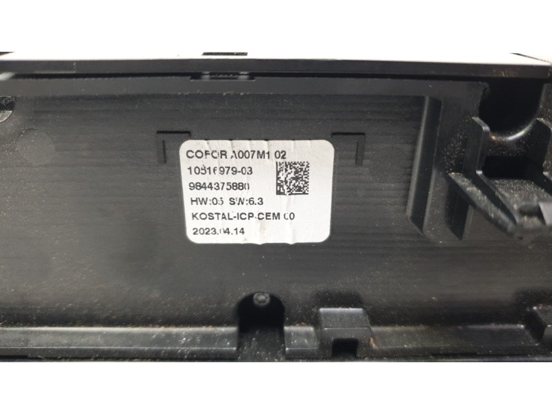 Recambio de mando climatizador para citroën c4 iii (ba_, bb_, bc_) 1.2 puretech 130 (bahnsa, bahnsb) referencia OEM IAM 98443758