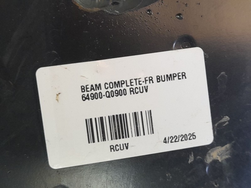 Recambio de refuerzo paragolpes delantero para hyundai bayon 1.2 mpi 79 cv maxx (2024) referencia OEM IAM 64900Q0900  