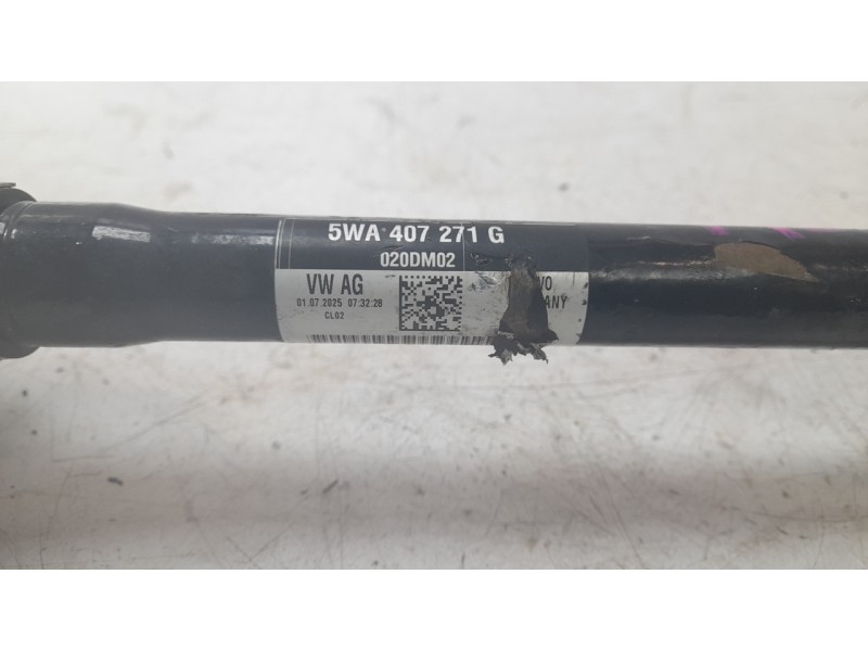 Recambio de transmision delantera izquierda para cupra leon (kl1, ku1, kug) 1.5 tsi referencia OEM IAM 5WA407271G  
