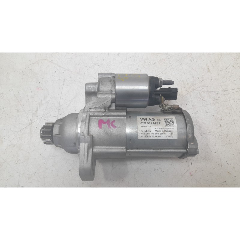 Recambio de motor arranque para cupra leon (kl1, ku1, kug) 1.5 tsi referencia OEM IAM 02M911022F 0001179602 ARF450501HQ/ARF45050