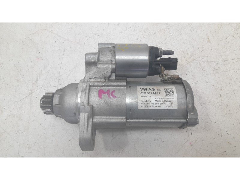 Recambio de motor arranque para cupra leon (kl1, ku1, kug) 1.5 tsi referencia OEM IAM 02M911022F 0001179602 ARF450501HQ/ARF45050