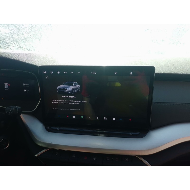 Recambio de pantalla multifuncion para skoda octavia iv (nx3, nn3, pv3) 2.0 tdi referencia OEM IAM   