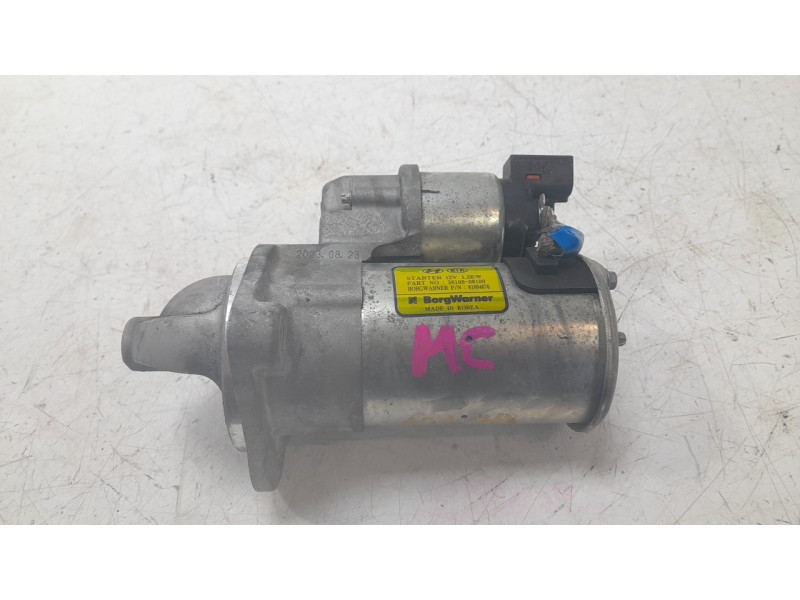Recambio de motor arranque para hyundai kona 1.0 t-gdi referencia OEM IAM 3610008100  