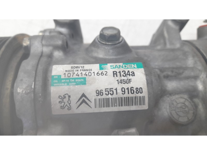 Recambio de compresor aire acondicionado para citroën c3 i (fc_, fn_) 1.4 hdi referencia OEM IAM 9655191680  CAF560007HQ/CAF5600