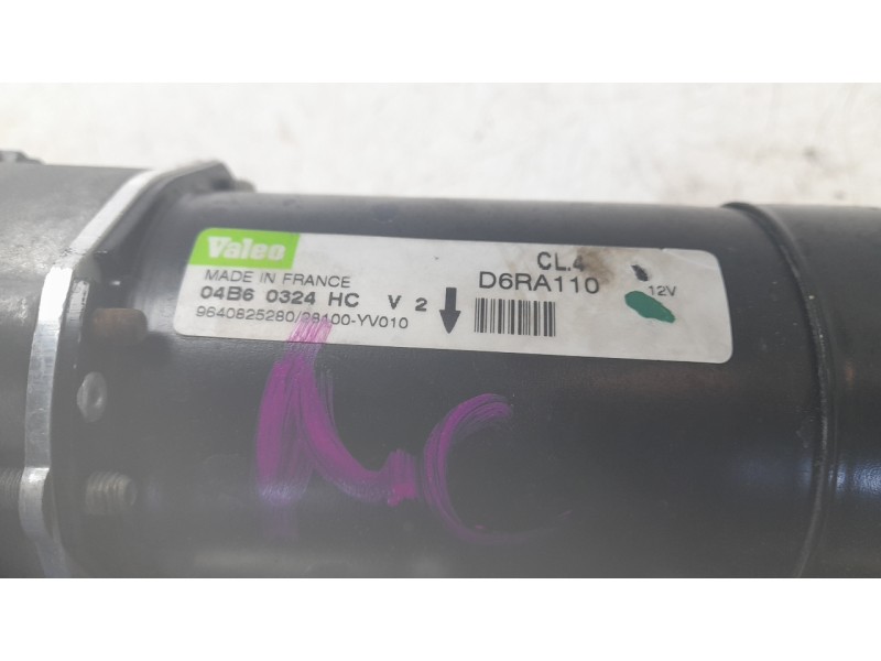 Recambio de motor arranque para citroën c3 i (fc_, fn_) 1.4 hdi referencia OEM IAM 9640825280 04B60324HC ARF910151HQ/ARF910151VL