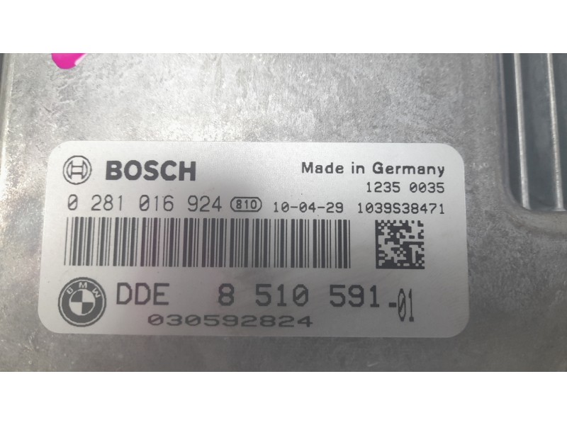 Recambio de centralita motor uce para bmw x1 (e84) xdrive 20d referencia OEM IAM 851059101  