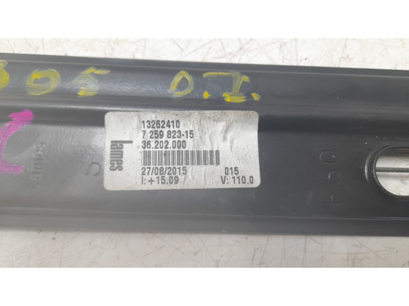 Recambio de elevalunas delantero izquierdo para bmw 3 (f30, f80) 340 i xdrive referencia OEM IAM 725982315  112089/106063319/BM0