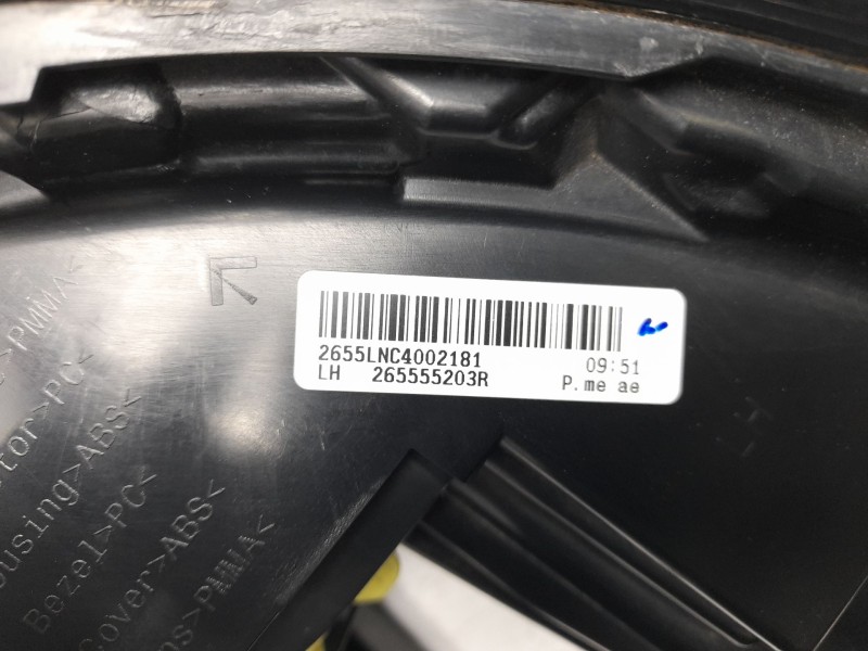 Recambio de piloto trasero izquierdo para renault arkana i (lcm_, ldn_) 1.3 tce 140 (ldn0) referencia OEM IAM 265555203R  