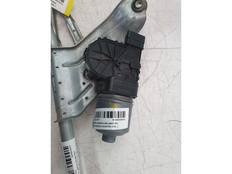 Recambio de motor limpia delantero para dacia duster (hs_) 1.2 tce 125 referencia OEM IAM 8200619512  MLF080101HQ/ESWRE012
