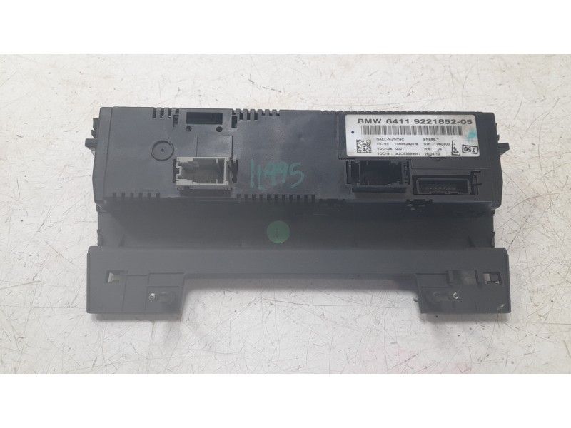 Recambio de mando climatizador para bmw x1 (e84) xdrive 20d referencia OEM IAM 64119221852  
