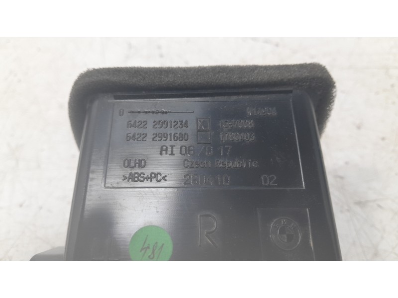 Recambio de rejilla aireadora para bmw x1 (e84) xdrive 20d referencia OEM IAM 64222991234  