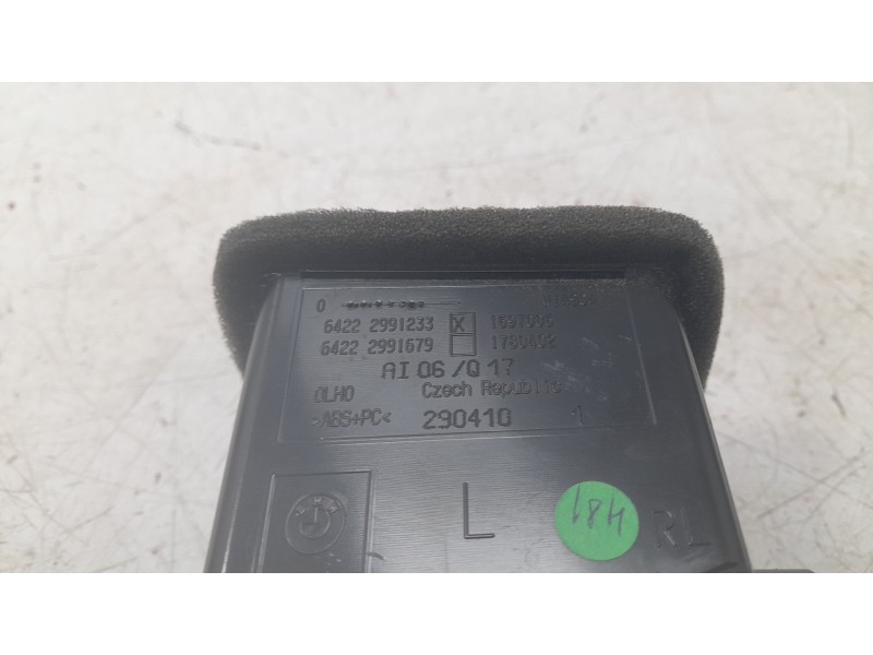 Recambio de rejilla aireadora para bmw x1 (e84) xdrive 20d referencia OEM IAM 64222991233  