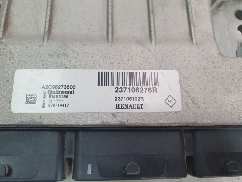 Recambio de centralita motor uce para dacia duster (hs_) 1.2 tce 125 referencia OEM IAM 237106276R  