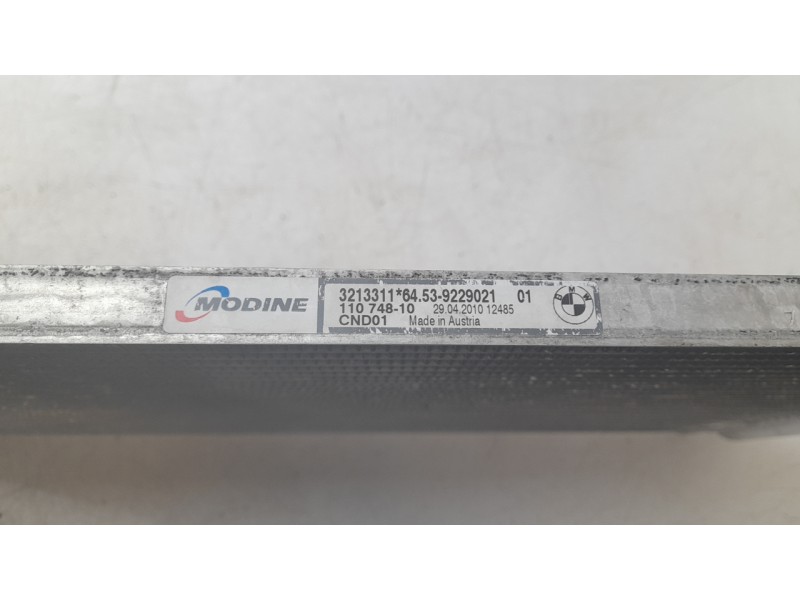 Recambio de condensador / radiador aire acondicionado para bmw x1 (e84) xdrive 20d referencia OEM IAM 64539229021  CCSBM020/BM02