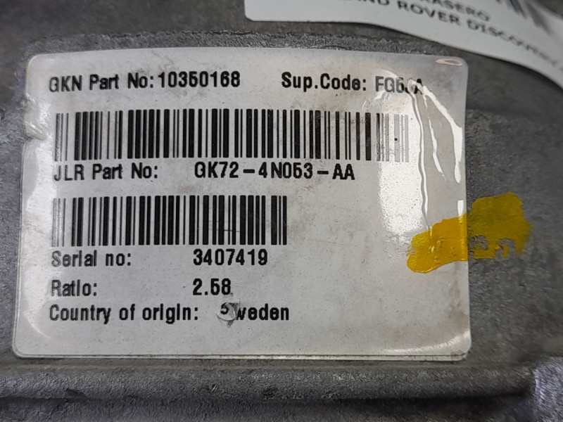 Recambio de diferencial trasero para land rover discovery sport (l550) 2.0 d 4x4 referencia OEM IAM   