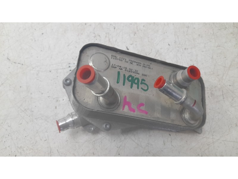 Recambio de enfriador aceite motor para bmw x1 (e84) sdrive 18 d referencia OEM IAM 17217529499  CCLBM066/RMF120057HQ/310058