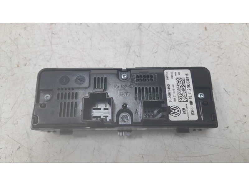 Recambio de mando climatizador para volkswagen golf viii (cd1, da1) 2.0 tdi referencia OEM IAM 3G0907049D  