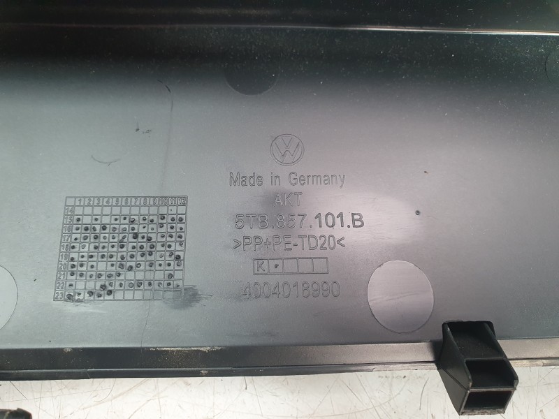 Recambio de guantera para volkswagen touran (5t1) 2.0 tdi referencia OEM IAM 5TB857101B  