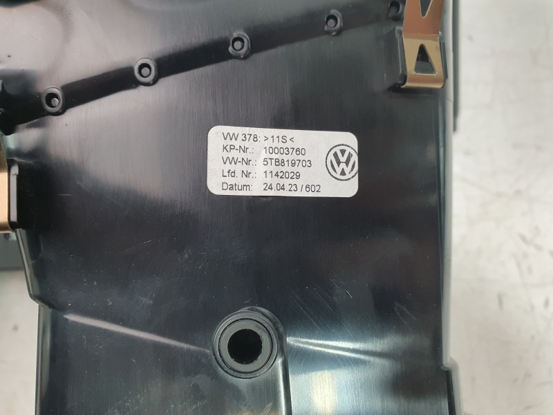Recambio de aireador central para volkswagen touran (5t1) 2.0 tdi referencia OEM IAM 5TB819110ICX  
