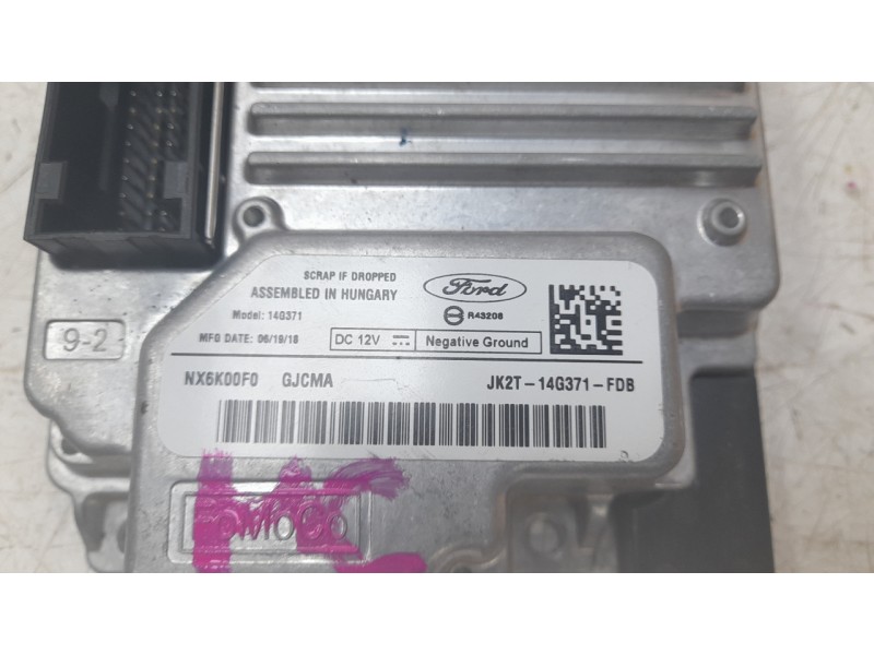 Recambio de modulo electronico para ford ecosport 1.0 ecoboost referencia OEM IAM JK2T14G371FDB  