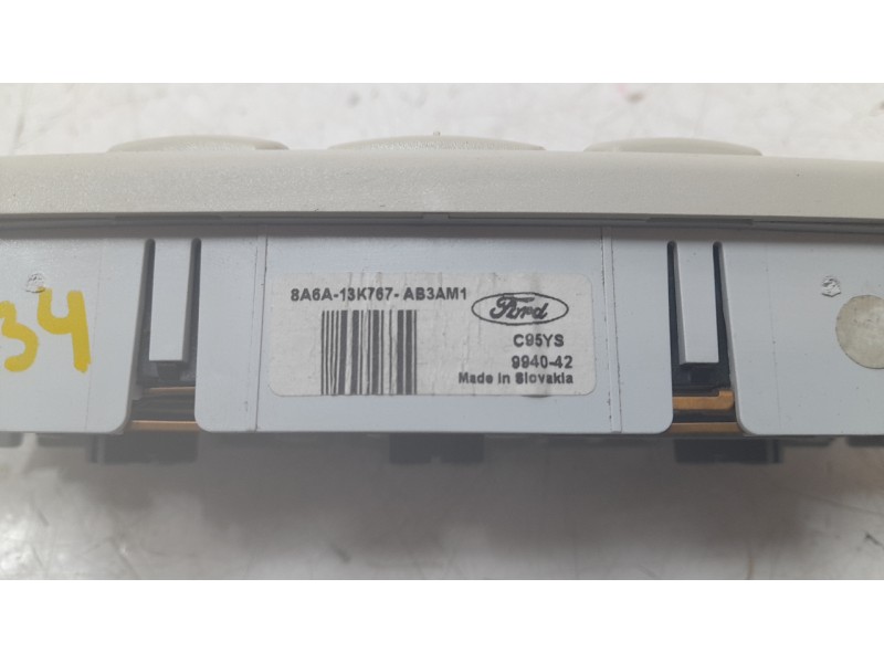 Recambio de luz interior para ford ecosport 1.0 ecoboost referencia OEM IAM 8A6A13K767AB3AM1  