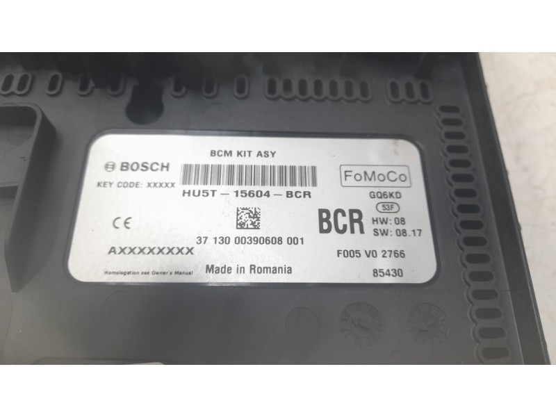 Recambio de caja reles / fusibles para ford ecosport 1.0 ecoboost referencia OEM IAM HU5T15604BCR  