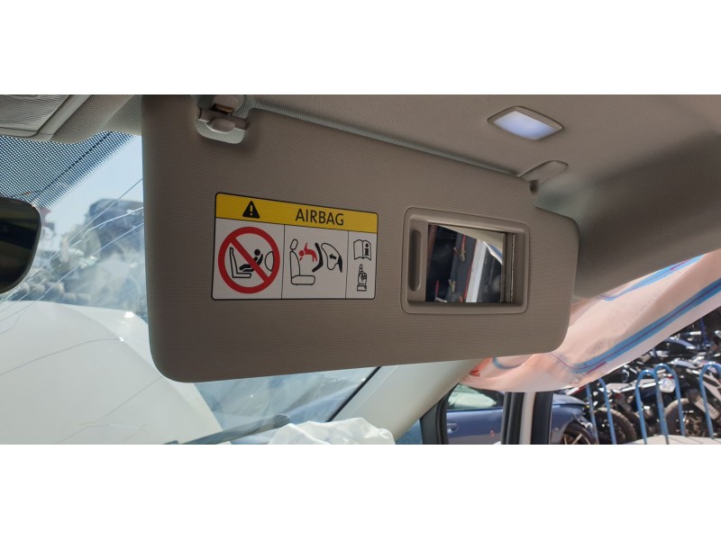 Recambio de parasol derecho para volkswagen touran (5t1) edition bmt referencia OEM IAM 5TA857552TSX4  