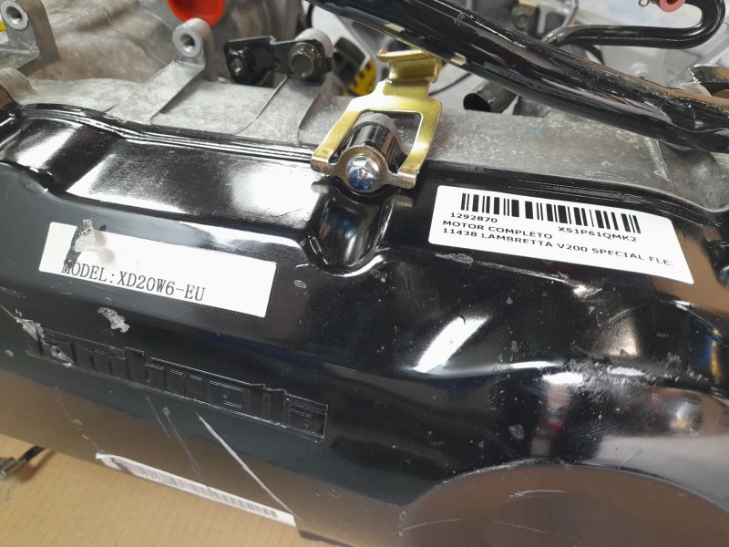 Recambio de motor completo para lambretta v200 special flex special flex referencia OEM IAM XS1P61QMK2  