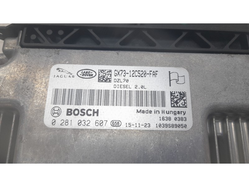 Recambio de centralita motor uce para land rover discovery sport (l550) 2.0 d 4x4 referencia OEM IAM GX7312C520FAF  