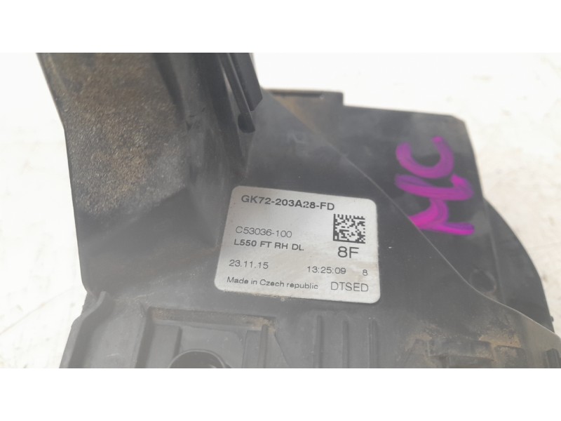 Recambio de cerradura puerta delantera derecha para land rover discovery sport (l550) 2.0 d 4x4 referencia OEM IAM GK72203A28FD 