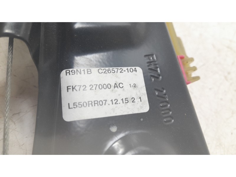 Recambio de elevalunas trasero derecho para land rover discovery sport (l550) 2.0 d 4x4 referencia OEM IAM FK7227000AC  