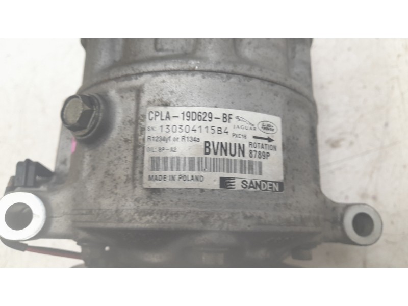 Recambio de compresor aire acondicionado para land rover discovery sport (l550) 2.0 d 4x4 referencia OEM IAM CPLA19D629BF  CAF21