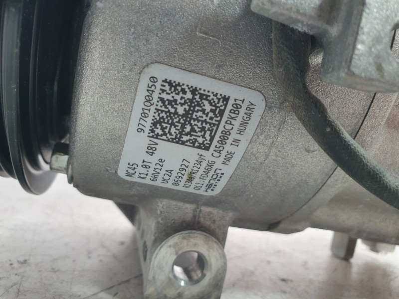 Recambio de compresor aire acondicionado para hyundai i20 iii (bc3, bi3) 1.0 t-gdi referencia OEM IAM 97701Q0450  