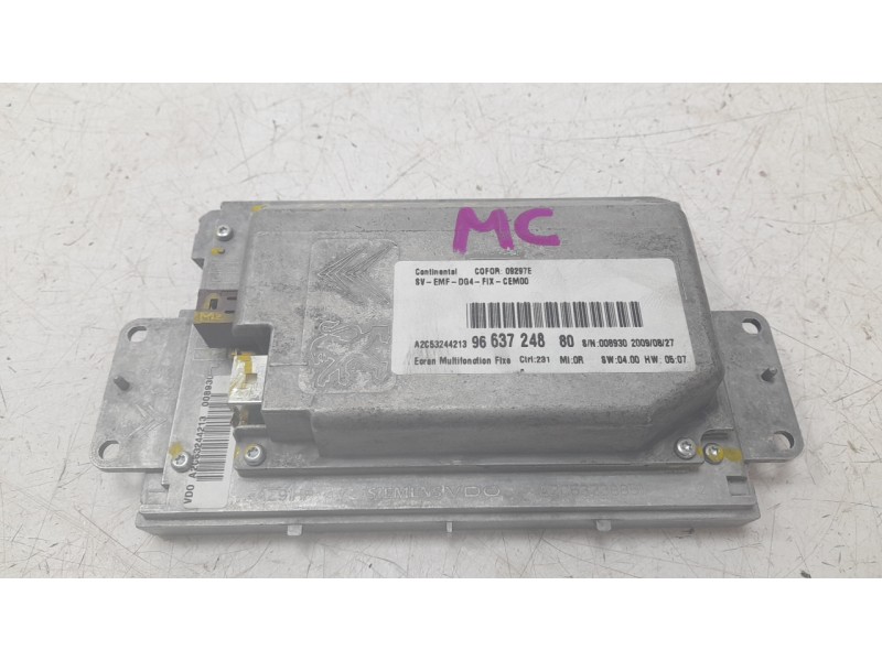 Recambio de pantalla multifuncion para citroën c5 iii (rd_) 2.0 hdi 140 referencia OEM IAM 9663724880  