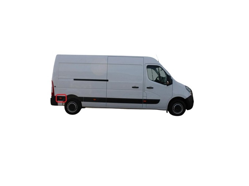 Recambio de moldura para renault master kasten referencia OEM IAM 768F30007R  107199287D/5630012/EZCRE284